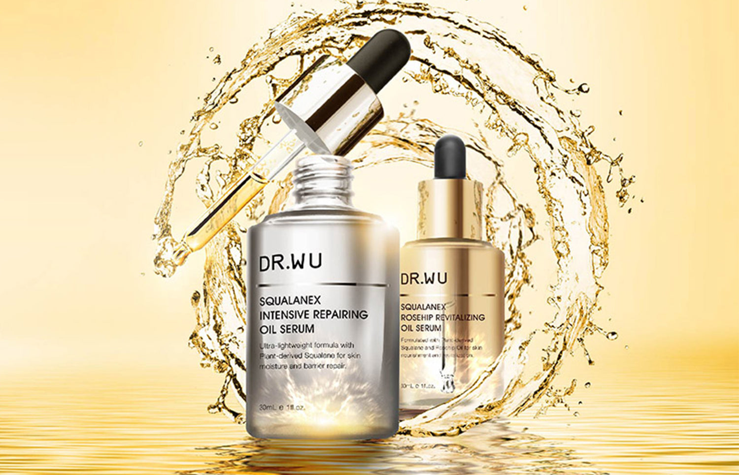 Squalanex Rosehip Revitalizing Oil Serum Collection