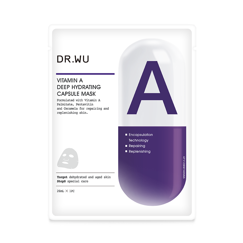 Dr.Wu 維他命A保濕修復膠囊面膜4入