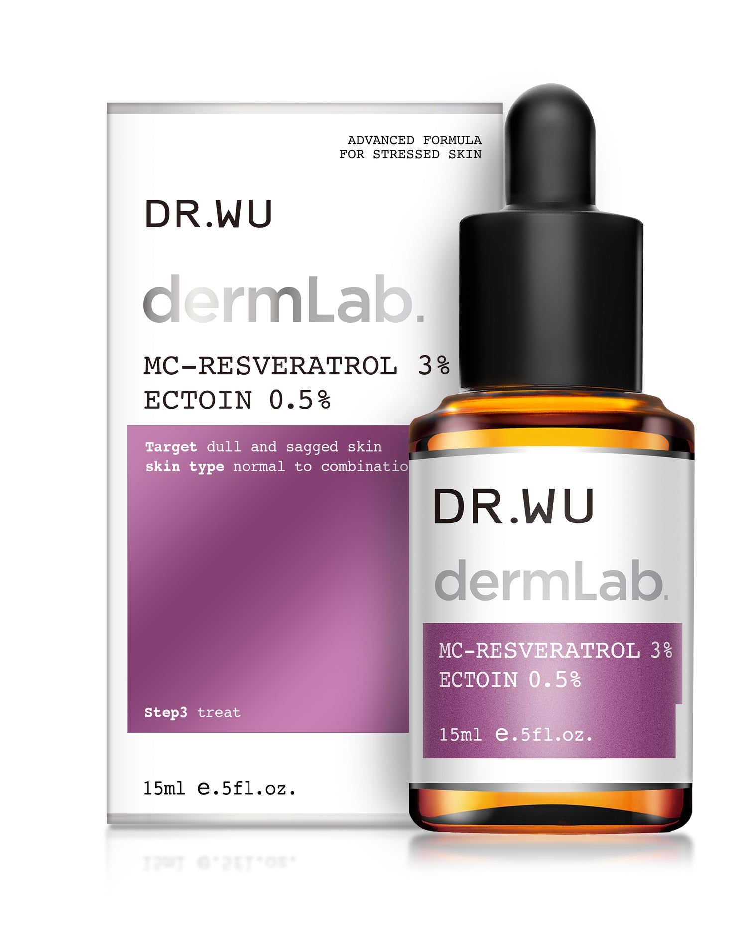 Dr.Wu 3%白藜蘆醇亮白修護精華 15ML