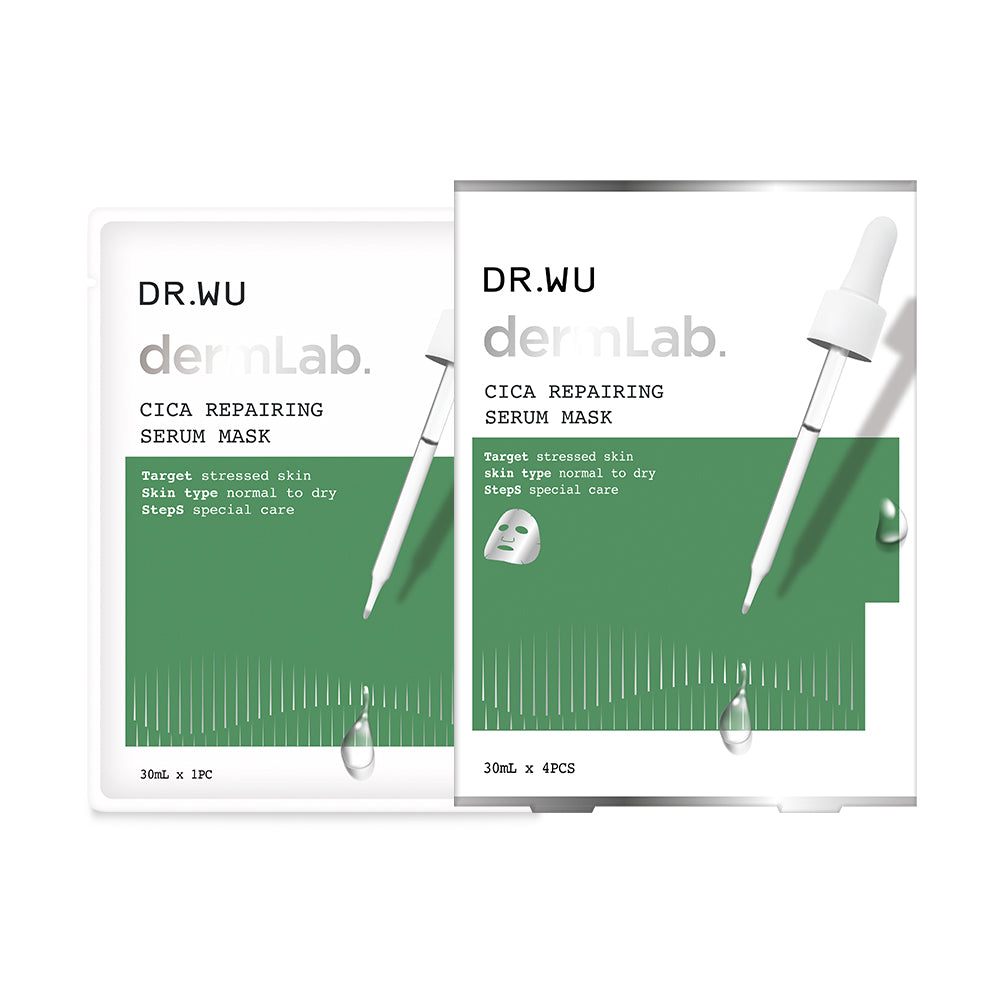 Dr.Wu 積雪草舒敏精華面膜4入