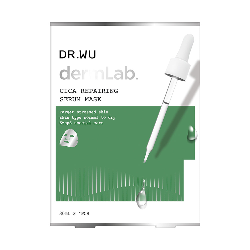Dr.Wu 積雪草舒敏精華面膜4入