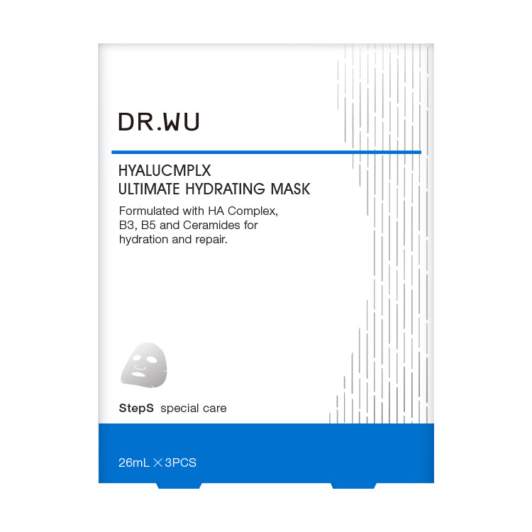 Dr.Wu 玻尿酸保濕微導面膜 3PCS