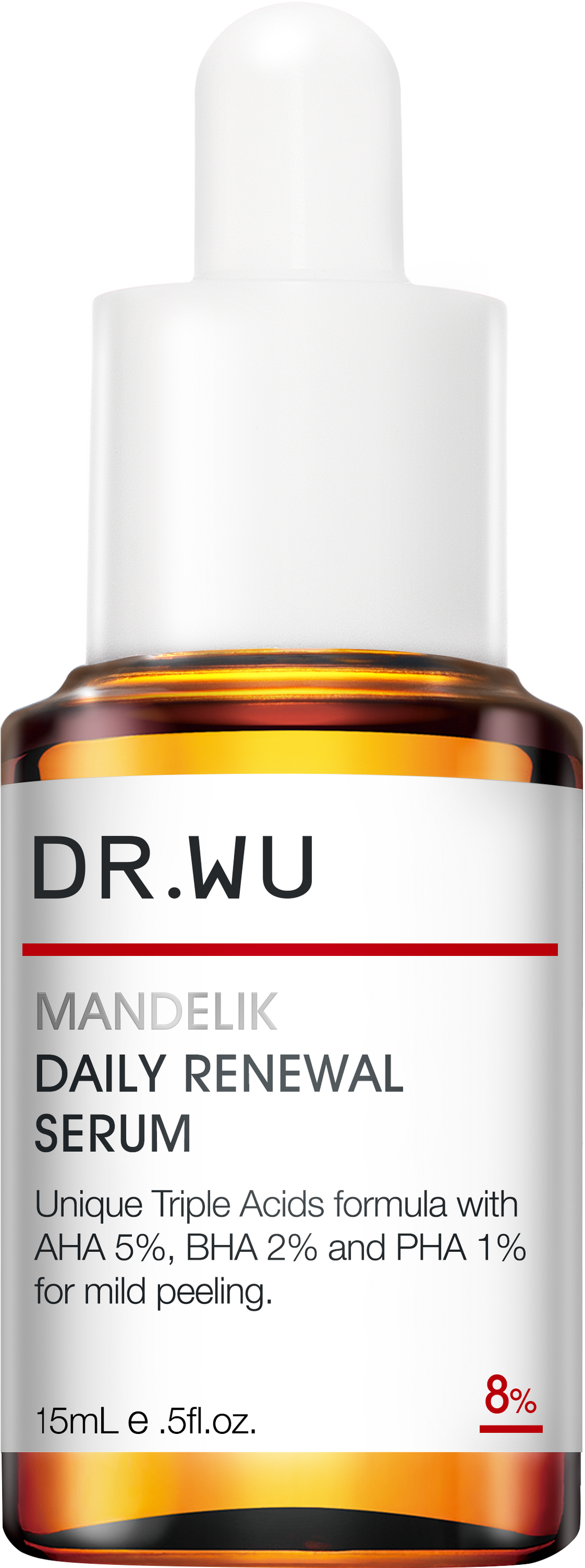 Dr. Wu 杏仁酸溫和煥膚精華8% 15ML