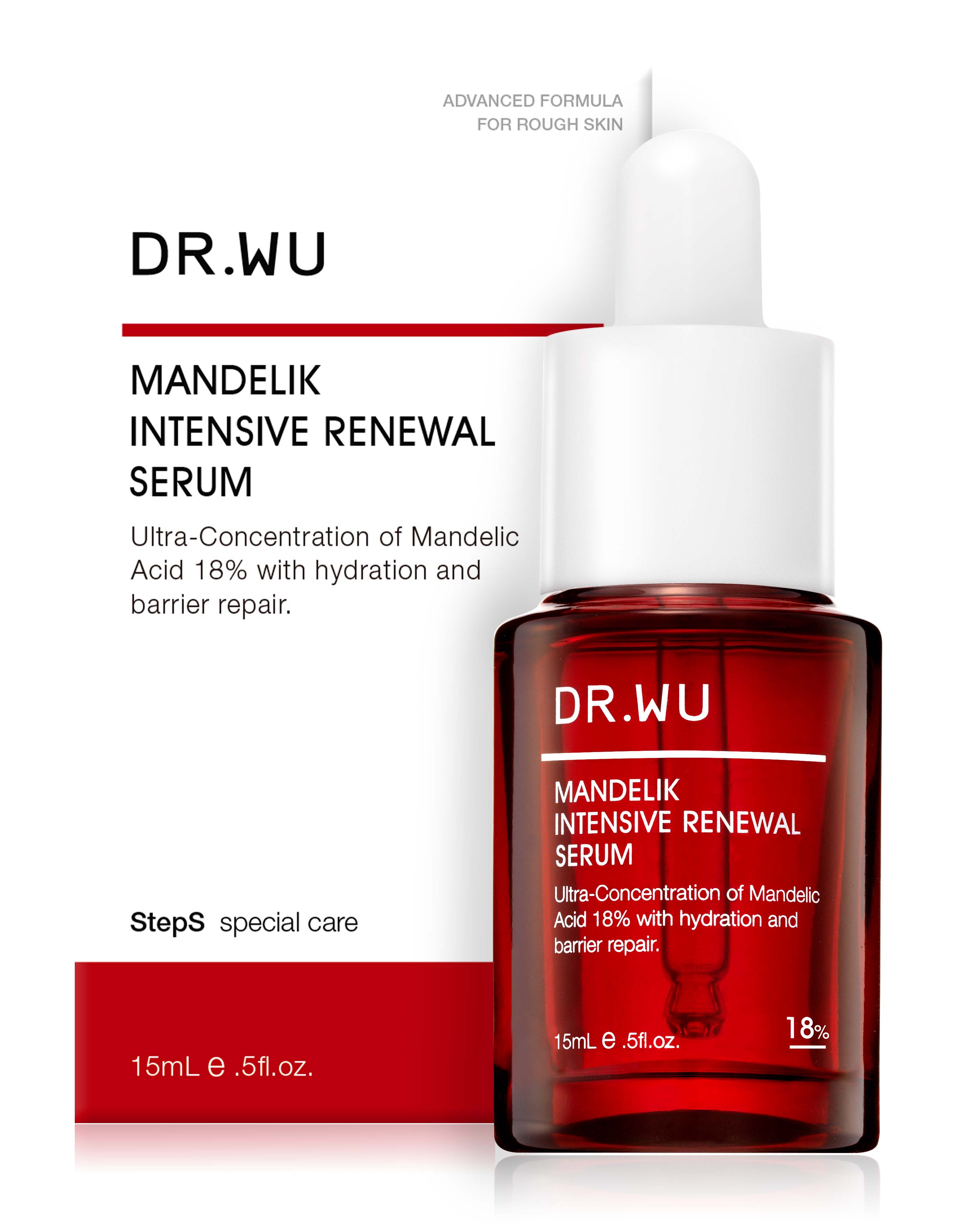 Dr.Wu 杏仁酸亮白煥膚精華18%15ML