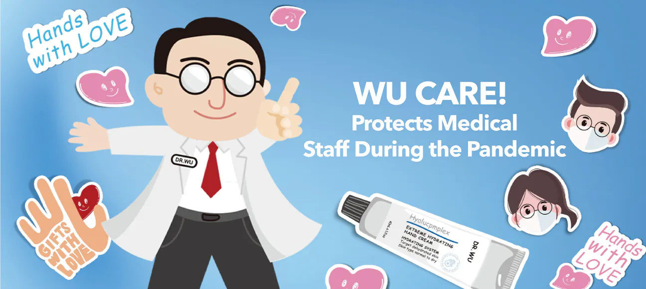 DR.WU Charity - WU CARE! Hands with Love  Golden Bell Best Actor expresses personal gratitude and calls for public support  Hand Care Gift Packs for healthcare workers