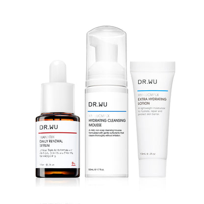 Dr.Wu Mandelik daily renewal &amp; hydration bonus set